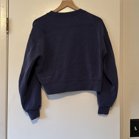 Lululemon Softstreme Perfectly Oversized Cropped Crew - Picture 3 of 5